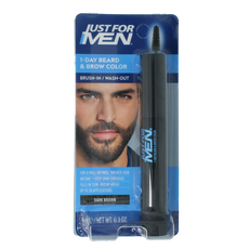 Just For Men Baard / wenkbrauw donker bruin 9.00 Milliliter