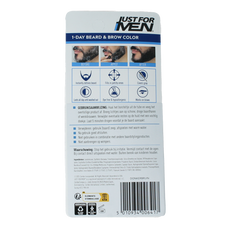 Just For Men Baard / wenkbrauw donker bruin 9.00 Milliliter