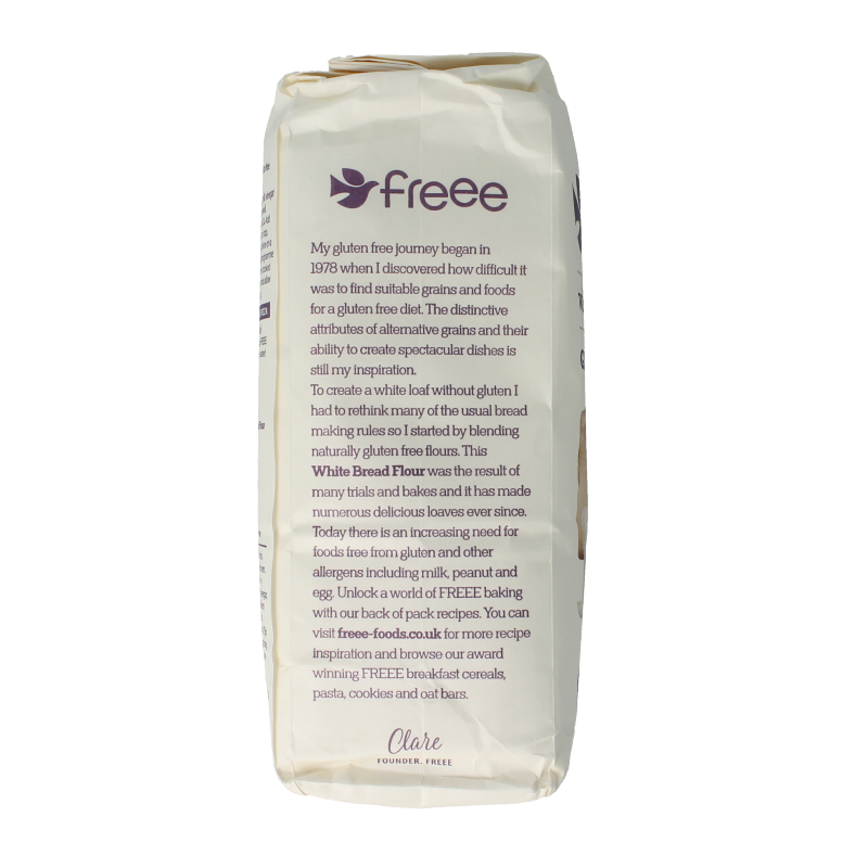 Doves Farm Glutenvrij broodmix wit bio 1 Kilogram