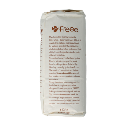 Doves Farm Glutenvrij broodmix bruin bio 1 Kilogram
