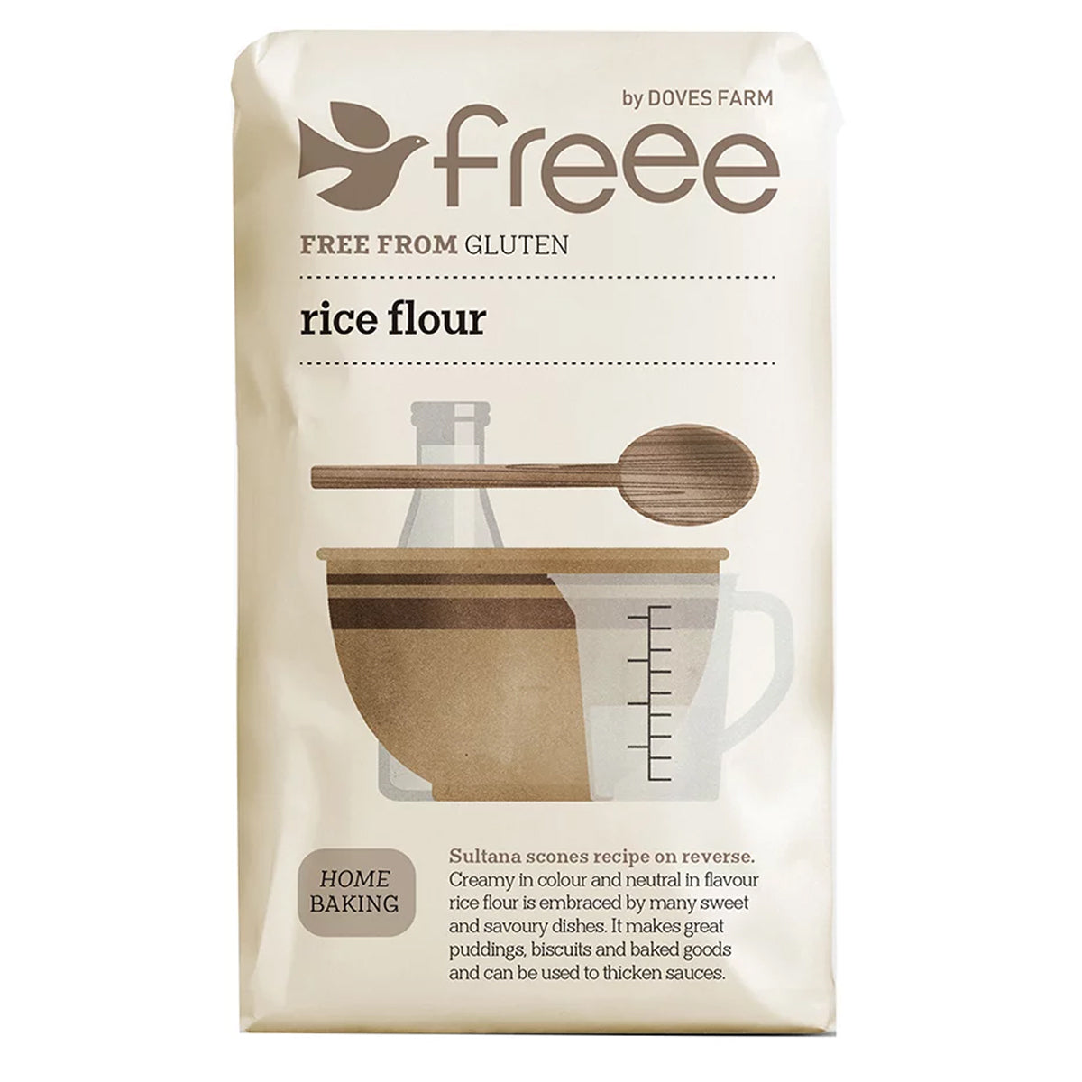 Doves Farm Rijstmeel glutenvrij 1 Kilogram