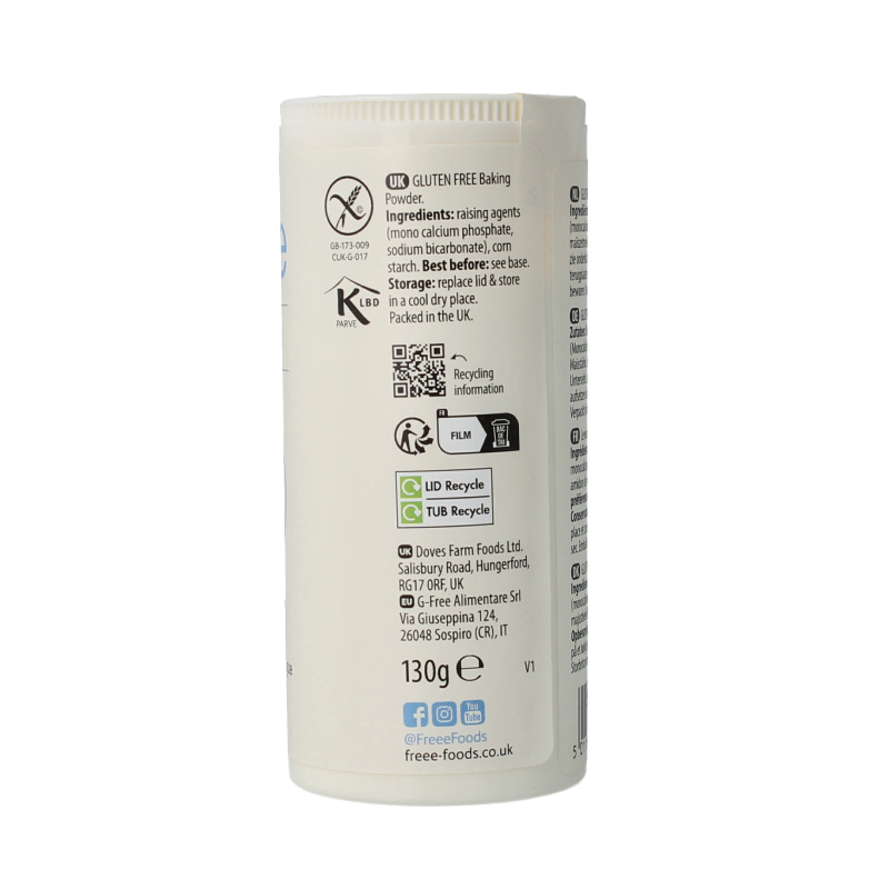 Doves Farm Glutenvrij bakpoeder 130 Gram
