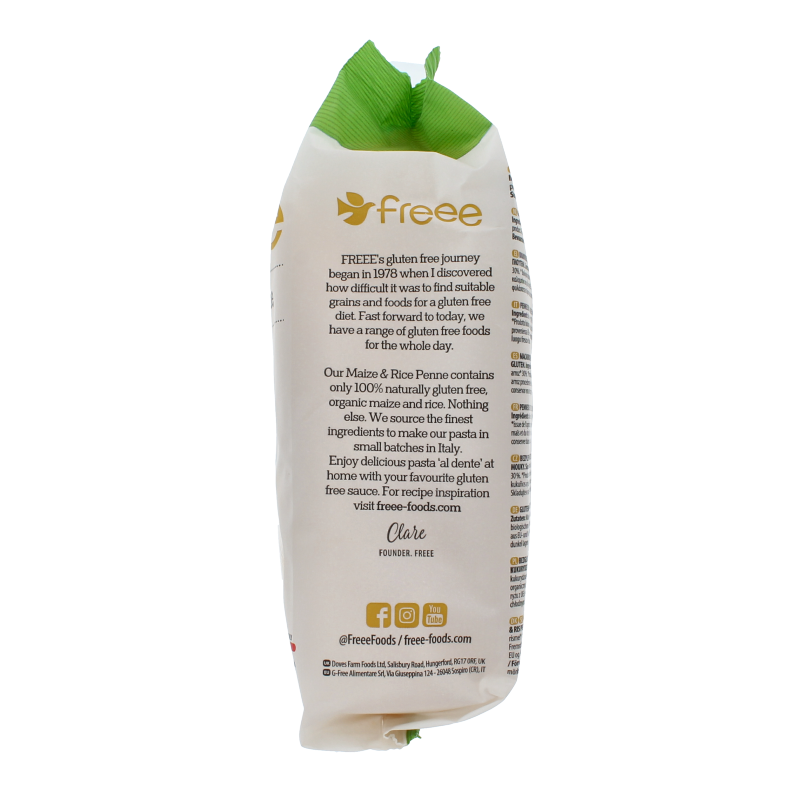 Doves Farm Glutenfree maizerice penne bio 500 Gram