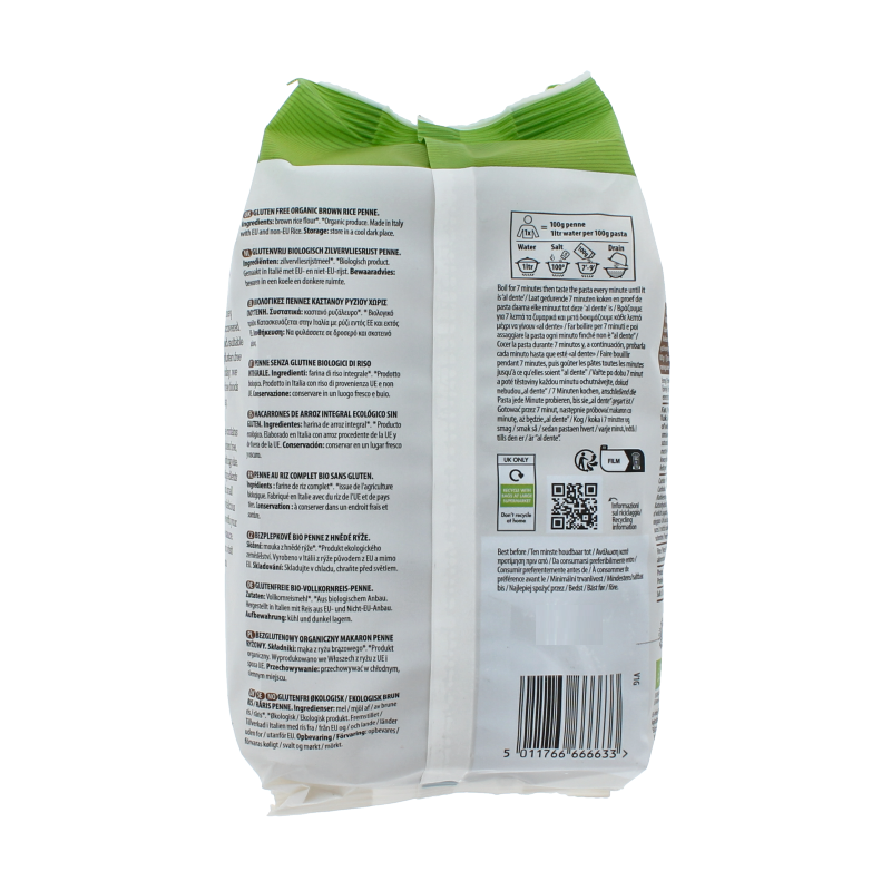 Doves Farm Glutenfree brownrice penne bio 500 Gram