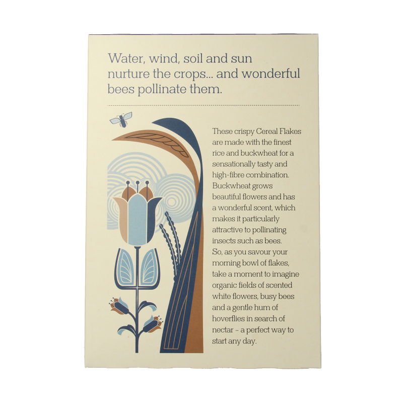 Doves Farm Glutenfree fibre flakes bio 375 Gram