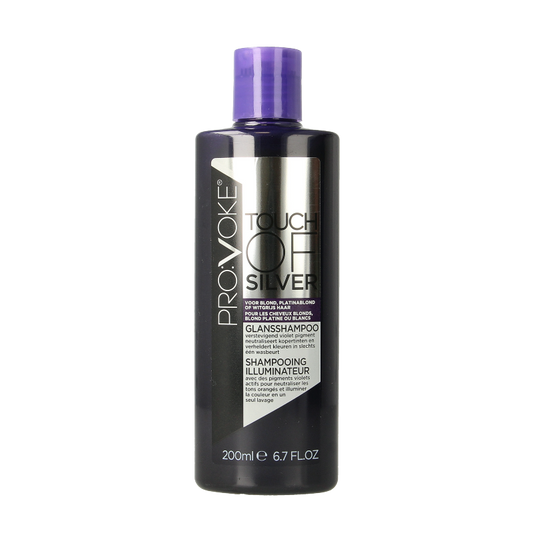 Provoke Shampoo touch of silver brightening  200 Milliliter