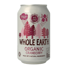 Whole Earth Sparkling cranberry bio 330.00 Milliliter