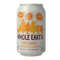 Whole Earth Sparkling orange & lemon bio 330.00 Milliliter
