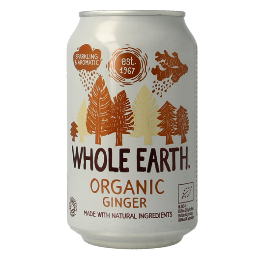 Whole Earth Sparkling ginger bio 330.00 Milliliter