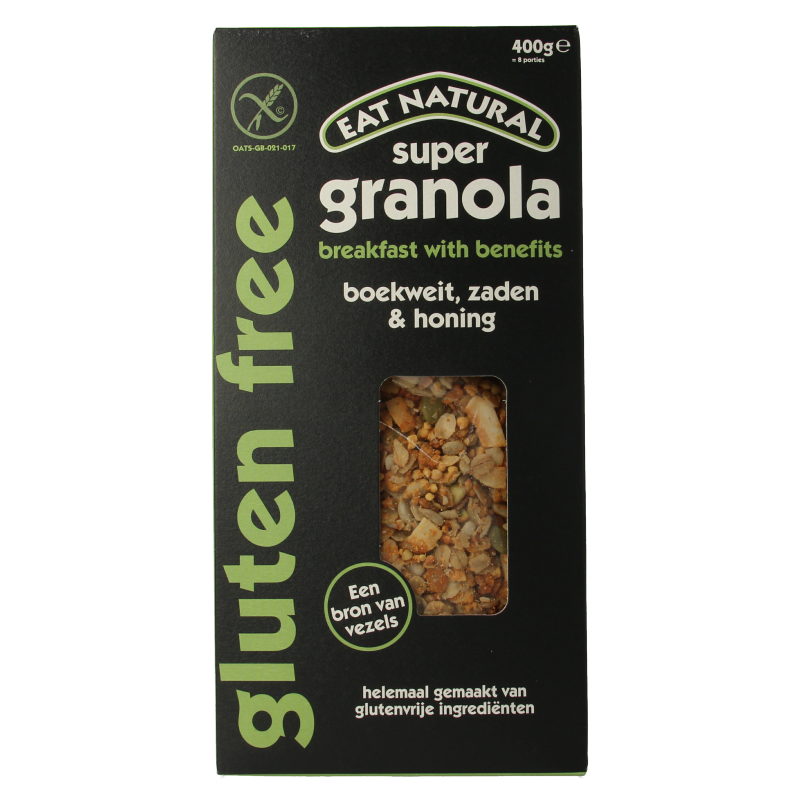 Eat Natural Granola boekweit 400 Gram