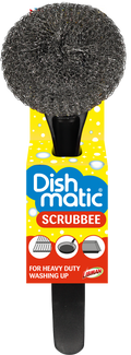 Dishmatic  Scrubbee staalborstel 1.00 Stuks