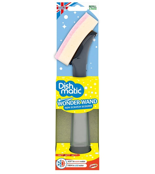 Dishmatic  Wonder wand schoonmaakpons vulbaar 1 Stuks