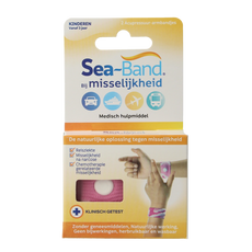 Sea Band Polsband kinderen roze 1.00 Paar