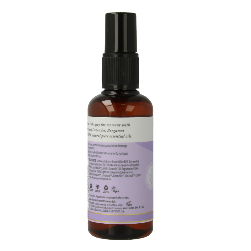 Tisserand Real calm massage & body oil 100 Milliliter