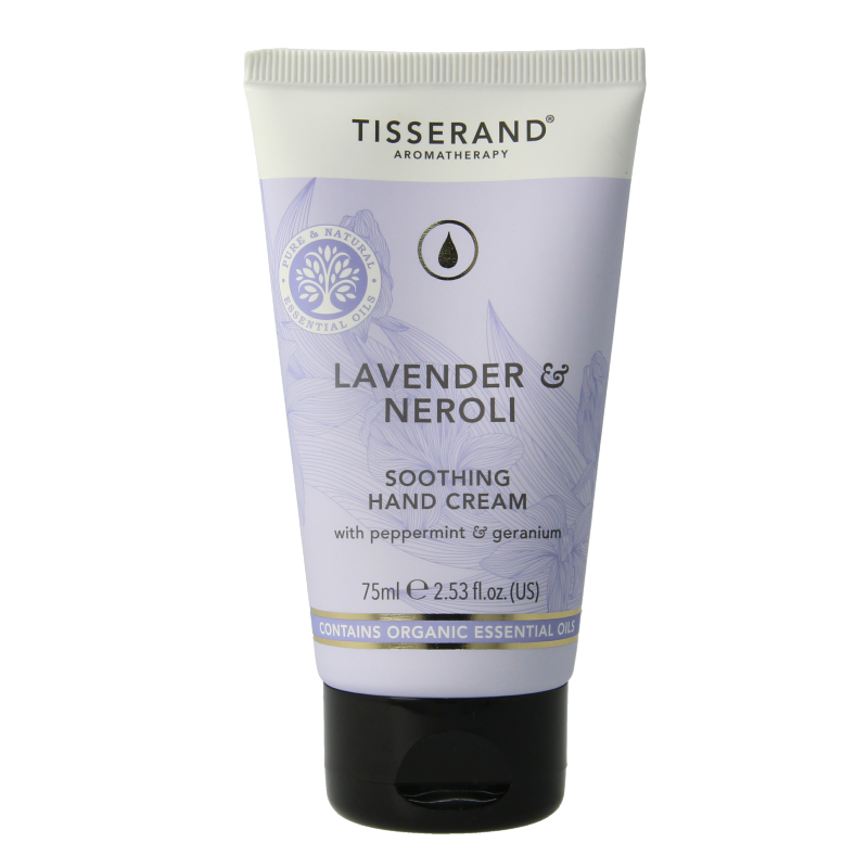 Tisserand Handcreme lavendel & neroli 75 Milliliter