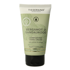 Tisserand Handcreme bergamot & sandelhout 75 Milliliter