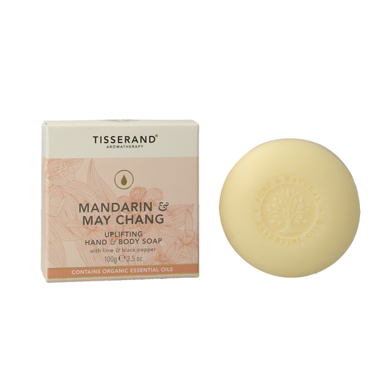 Tisserand Zeep mandarijn & may chang 100 Gram