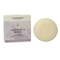 Tisserand Zeep lavendel & neroli 100 Gram