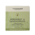 Tisserand Zeep bergamot & sandelhout 100 Gram
