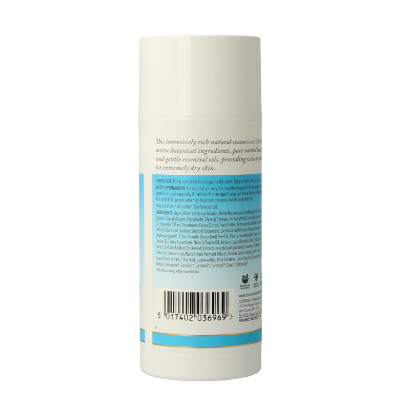 Tisserand Face & bodycream skin rescue 100 Milliliter
