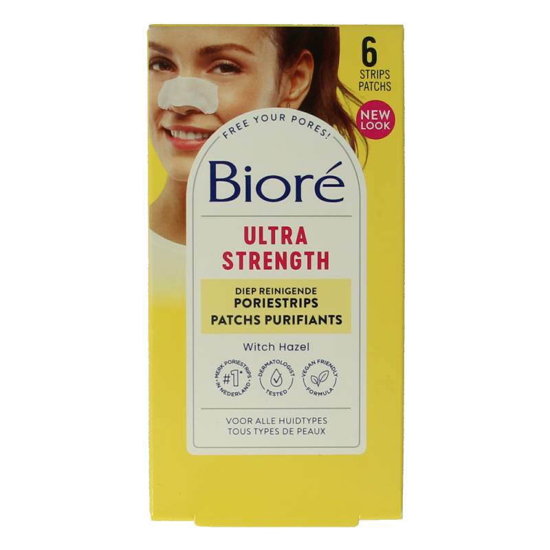 Biore Ultra diep reinigende strips 6 Stuks