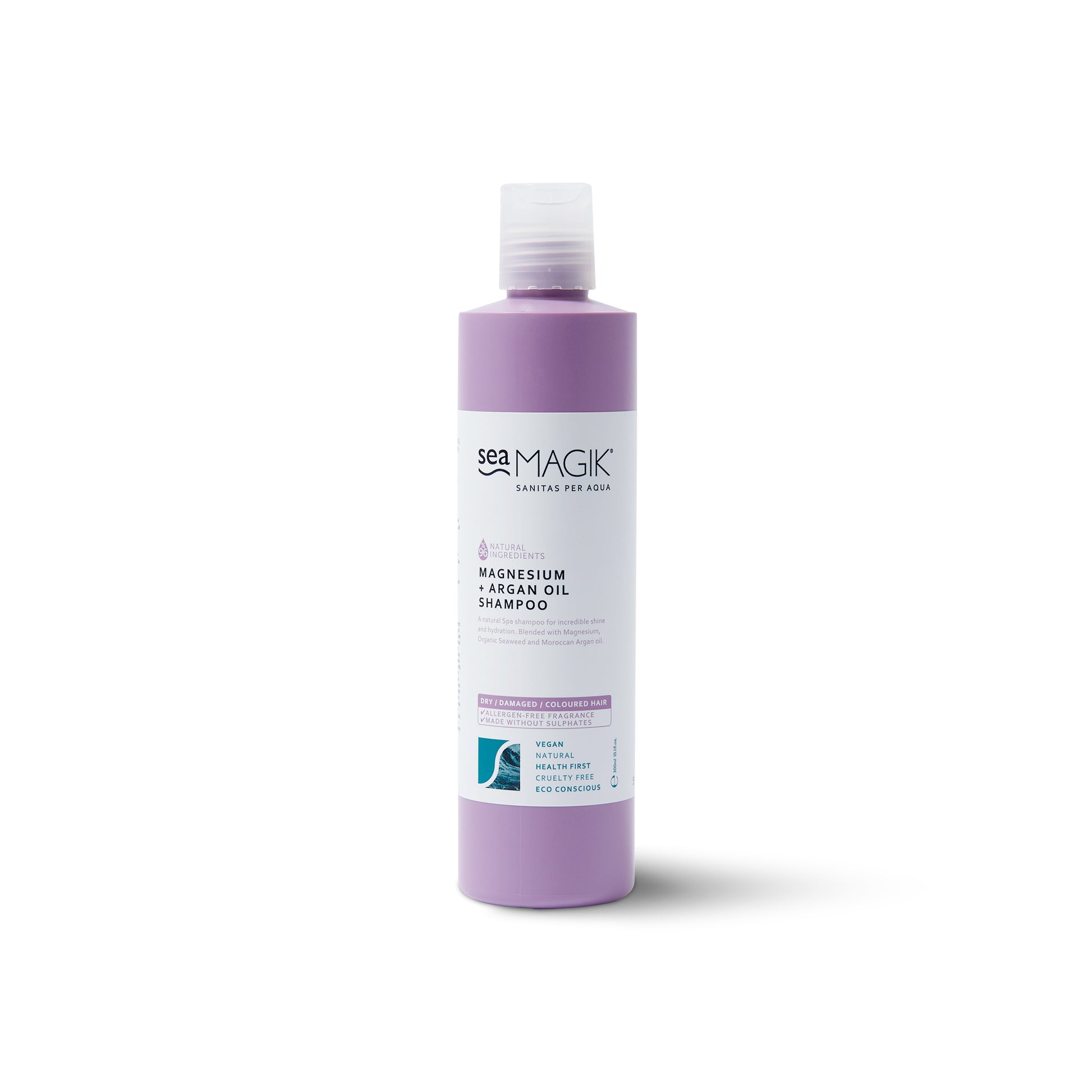 Sea Magik Shampoo magnesium + argan bio demeter 300 Milliliter