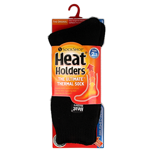 Heat Holders Ladies original socks maat 4-8 black 1 Paar