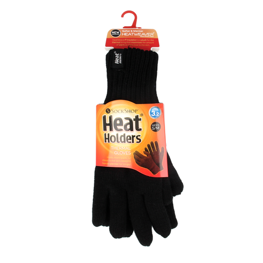 Heat Holders Flat knit gloves S/M black 1 Paar