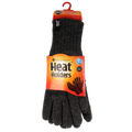 Heat Holders Flat knit gloves S/M charcoal 1 Paar