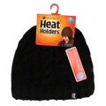 Heat Holders Ladies cable hat one size black 1 Paar