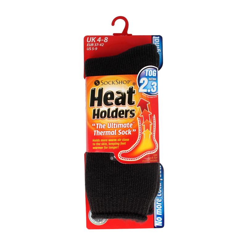 Heat Holders Ladies original socks maat 4-8 charcoal 1 Paar
