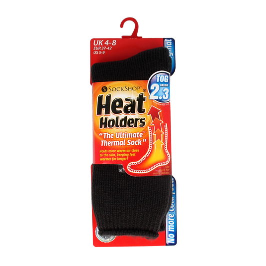 Heat Holders Ladies original socks maat 4-8 charcoal 1 Paar