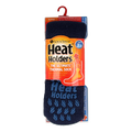 Heat Holders Mens slipper socks maat 6-11 deep blue 1 Paar