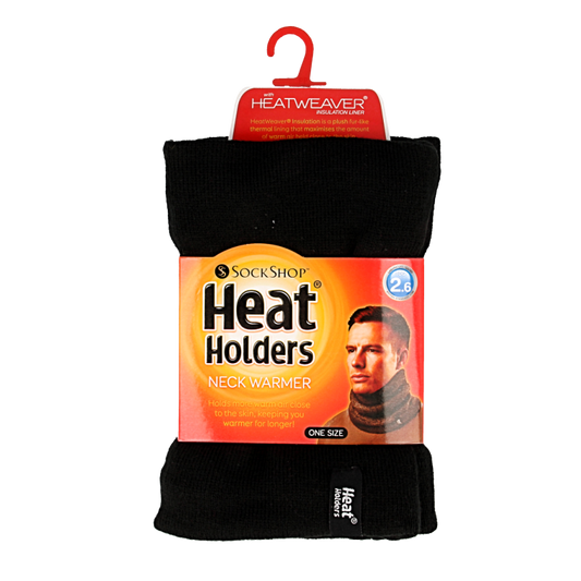 Heat Holders Mens neck warmer one size black 1 Stuks