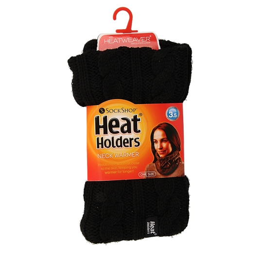 Heat Holders Ladies neck warmer black 1 Stuks