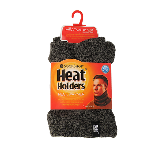 Heat Holders Mens neck warmer one size charcoal 1 Stuks