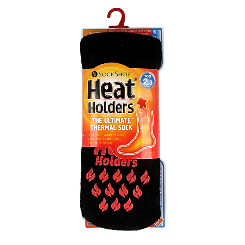 Heat Holders Anti slip sock 6-11 black/red 1 Paar