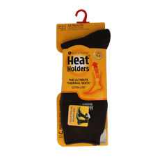 Heat Holders Mens socks ultra lite maat 6-11 charcoal 1.00 Paar