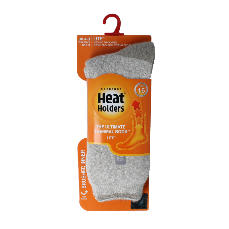 Heat Holders Lite socks 37-42 light grey 1 Paar
