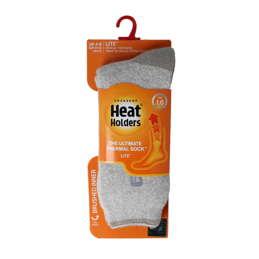 Heat Holders Lite socks 37-42 light grey 1 Paar