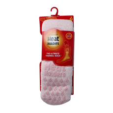 Heat Holders Anti slip socks dusted pink 1.00 Paar