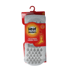 Heat Holders Anti slip socks silver grey 37-42 1.00 Paar