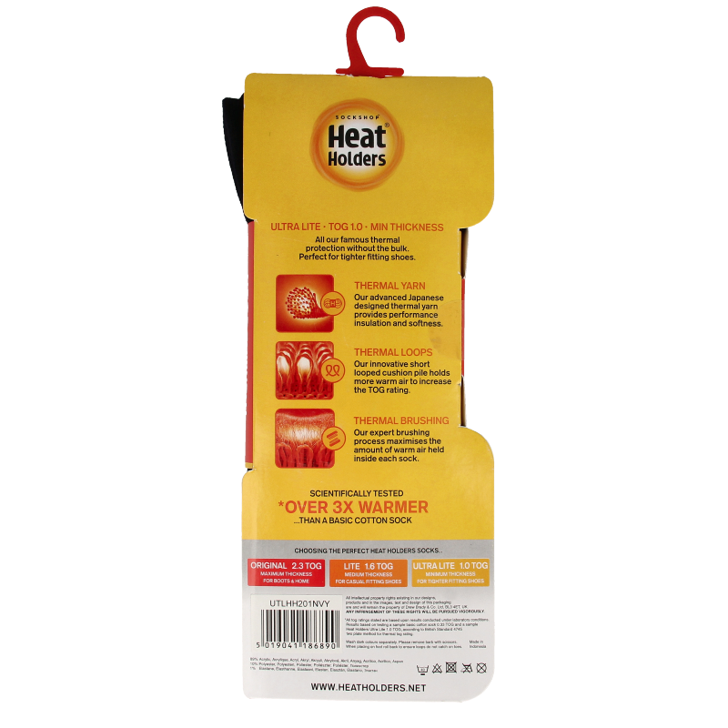 Heat Holders Ladies socks ultra lite maat 4-8 indigo 1 Paar