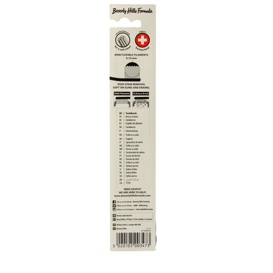 Beverly Hills 6008 Charcoal toothbrush 1 Stuks