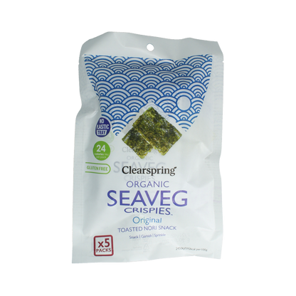 Clearspring Seaveg - crispies original multipack bio 20 Gram