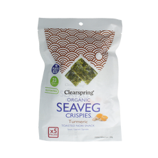 Clearspring Seaveg - Crispies turmeric multipack bio 20.00 Gram