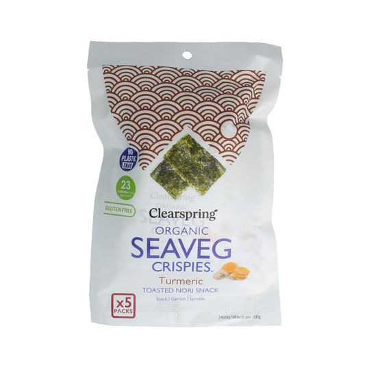 Clearspring Seaveg - Crispies turmeric multipack bio 20 Gram