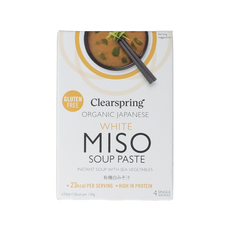 Clearspring Souppaste white miso bio 60 Gram