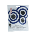 Clearspring Bruine rijst crackers zwarte sesam & tamari bio 40 Gram