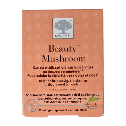 New Nordic Beauty mushroom 60 Tabletten